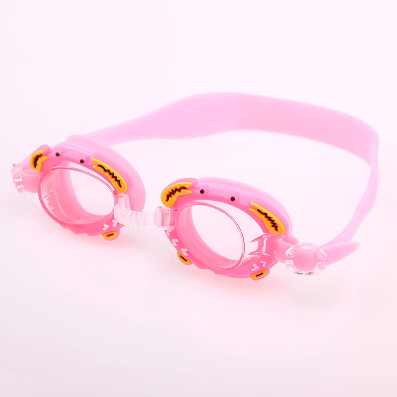 UV Protected Anti-Fog Cartoon Swimming Goggles for Children