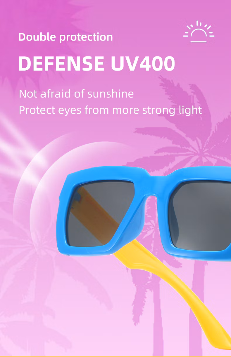 High Quality 2023 Customised Children Sun Glasses Manufacturer Kids Sunglasses for Boys Girls