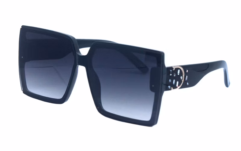 Explosive Women New Deep Outdoor Thick PC High-Quality Anti-UV Sunglasses