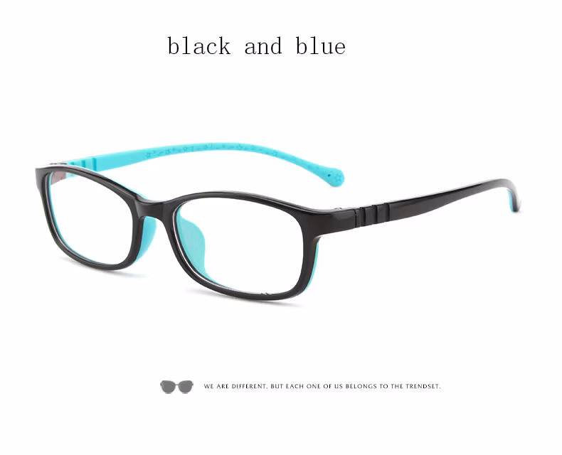 FC Brand Designer Glasses Round Kids Optical Frame Fashion Anti Blue Light Eyeglasses