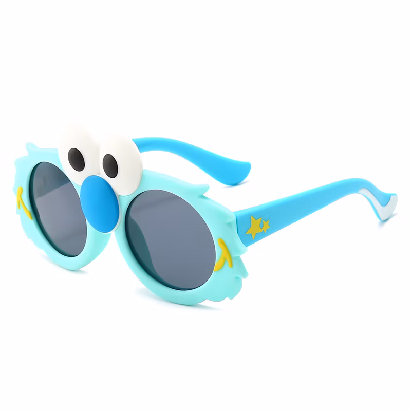 Flexible Silicone Eyeglasses Frames Designer Eyewear Kids Sunglasses for Children Glasses