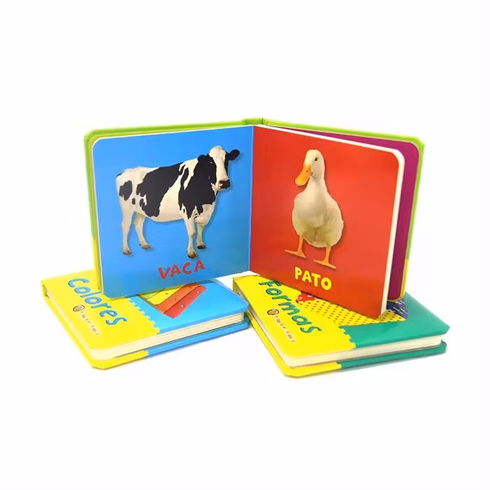 2024 High Quality Custom Art Design English Learning ABC Full Color Printing Children Baby Board