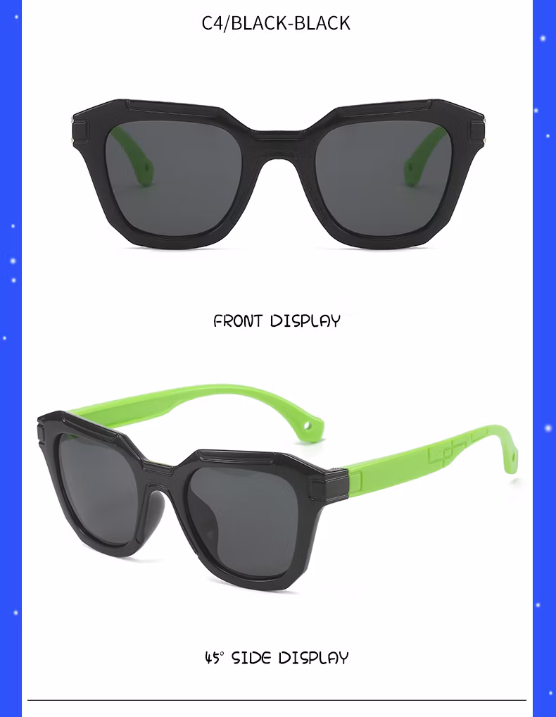 Popular OEM ODM Custom PC Sunglasses Children Sunglasses Plastic Toddler Sun Glasses