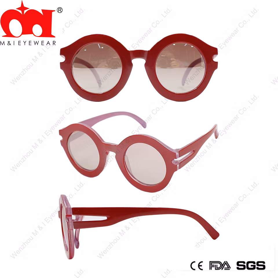 Crystal Round Shape Gental Fashion Hot Sale Party Dressed Kids Sunglasses (LT905061)