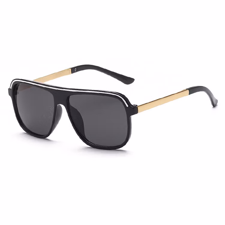 Trending Children Sunglasses Kids High Fashion Rectangle Boy Sunglasses
