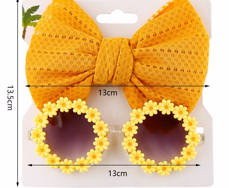 New Fashion Heart Sunglasses with Headbands for Kids