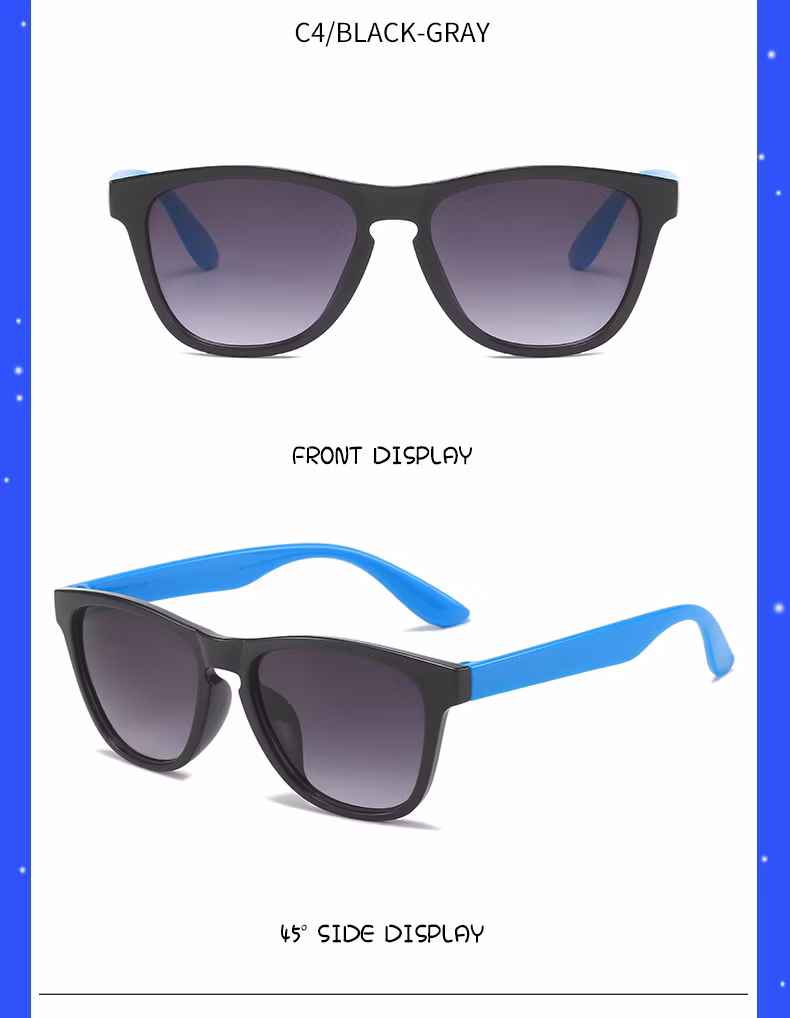 PC UV400 Cheap Kids Sunglasses Youth Outdoor Protection Sunglasses