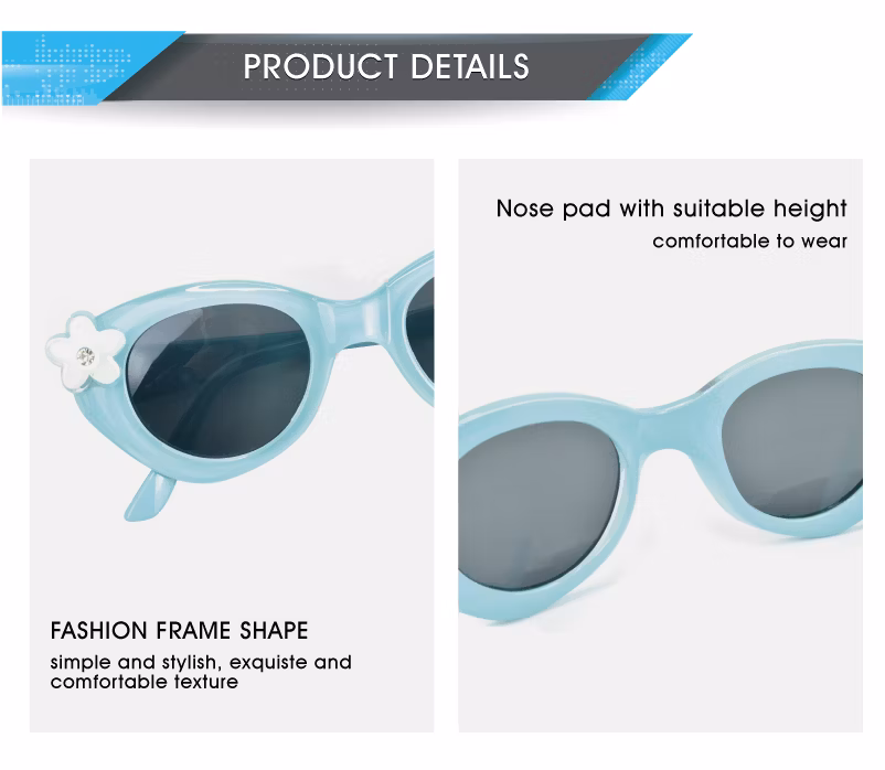 Pilot Optics Cat Eye Wholesale Cheap Price Colorful Cute Kids Sunglasses