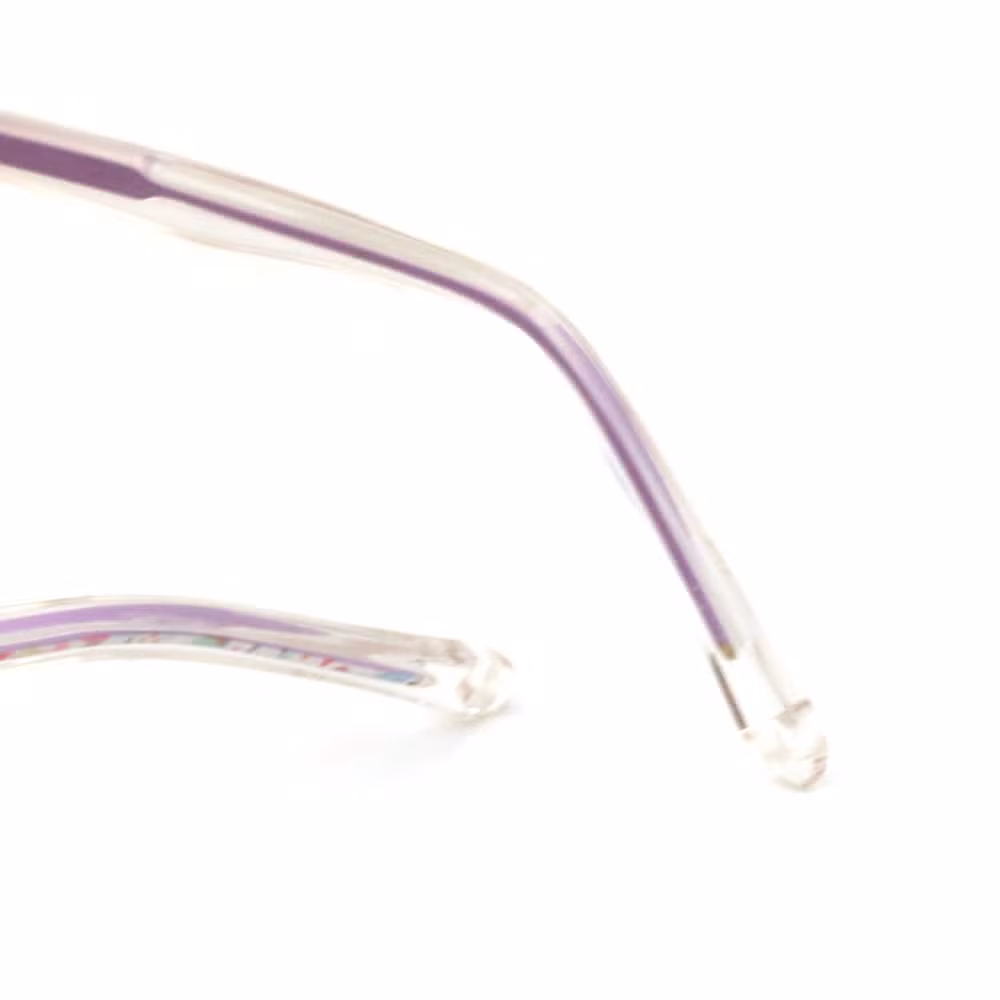 Girl Cute Purple Pink Kids Acetate Optical Frame