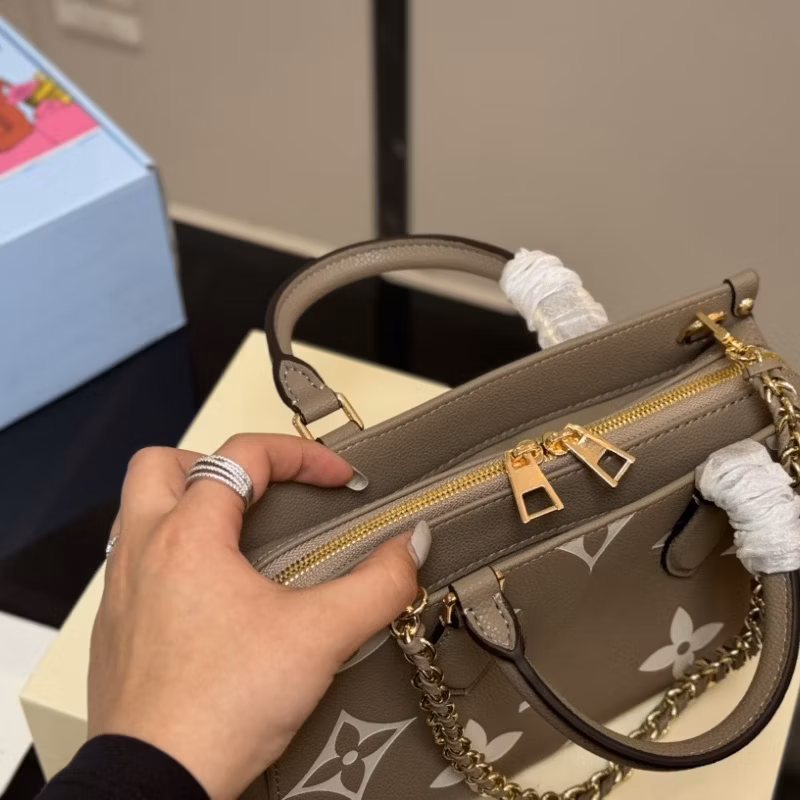 One Shoulder Cross Body Guangdong Leather Bag Factory Copy Handbag Luxury Designer Women Fashion Handbags Leather Bag