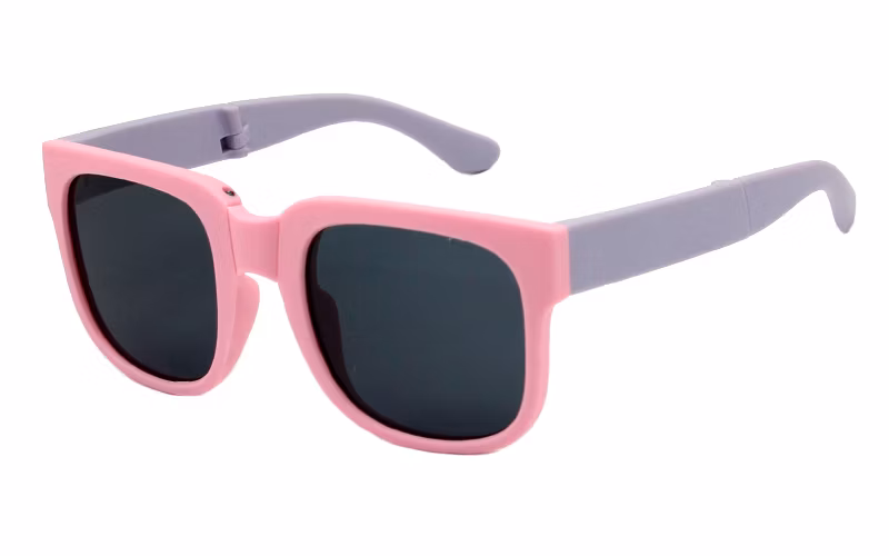 Cutie Baby Candy Color Square Frame Polarized Sunglasses for Kids with UV400