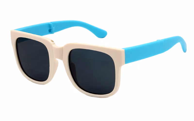 Cutie Baby Candy Color Square Frame Polarized Sunglasses for Kids with UV400