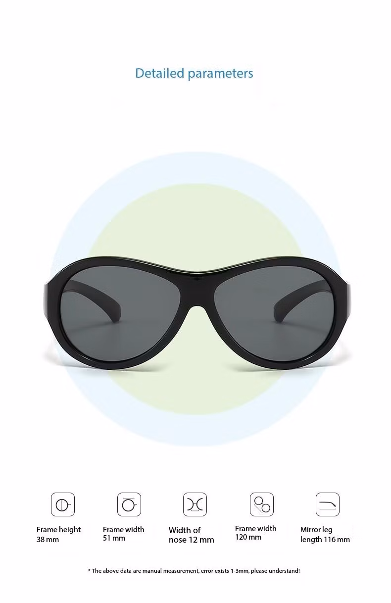 Children Silicone Polarized UV Protective Kids Sunglasses Cute Baby Sunglasses for Boys and Girls