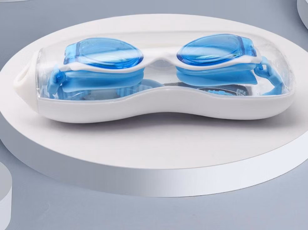 Various Colors Anti-Fog Swimming Goggles Swim Glasses for Junior