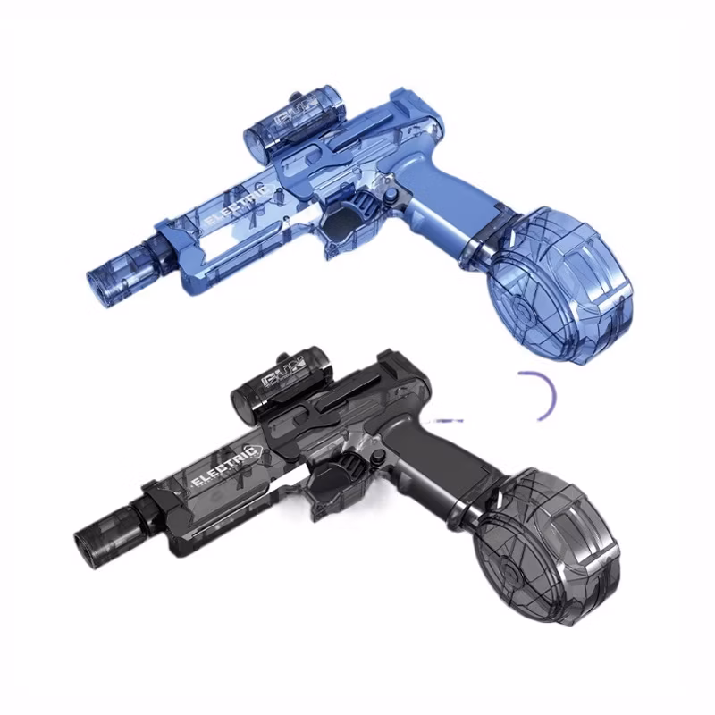 2024 New Products Wholesale Toys Kids Children Summer Plastic Toys Electric Water Gun with Light Outdoor Toys