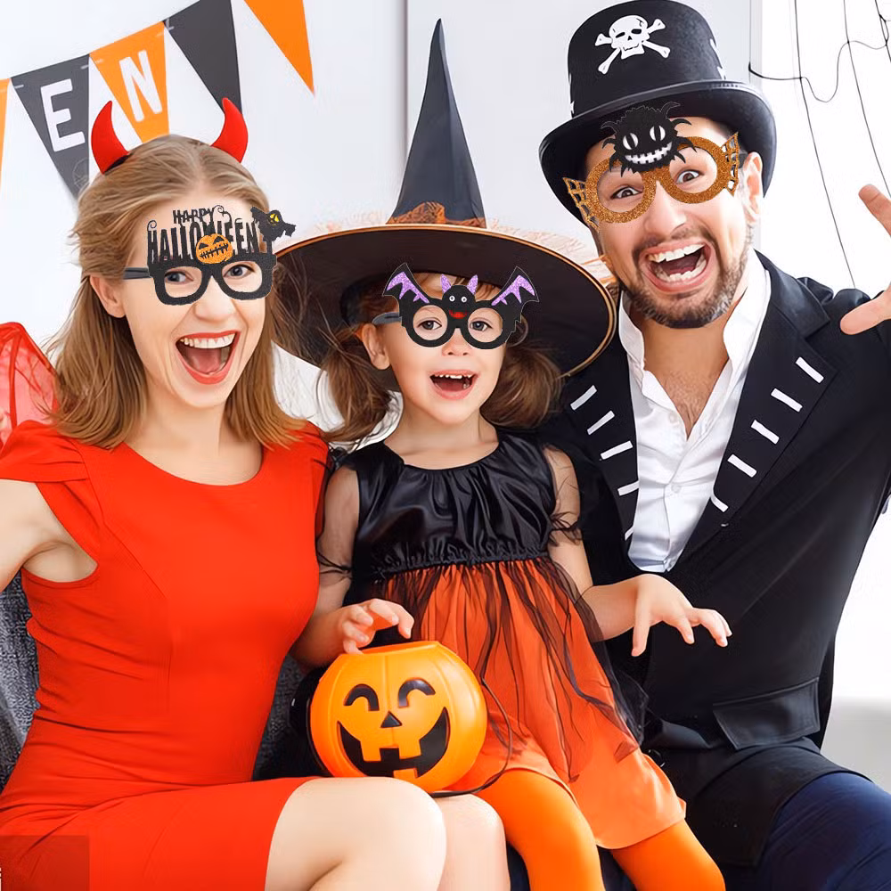 Halloween Party Goggles Pumpkin Ghost Children Adult Halloween Party Decorations Sunglasses