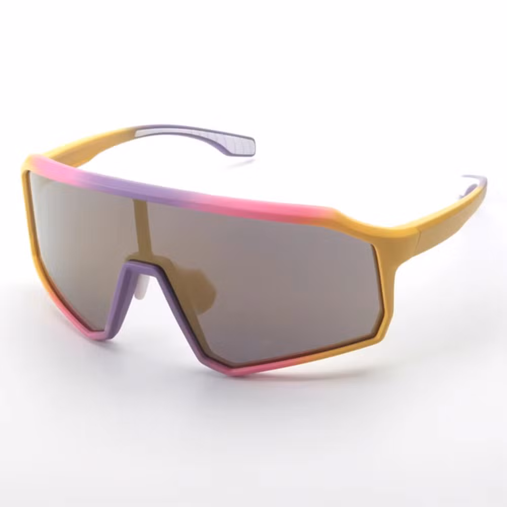 Custom Cycling Glasses UV400 Protection Youth Baseball Shades Baby Blue Sports Goggles