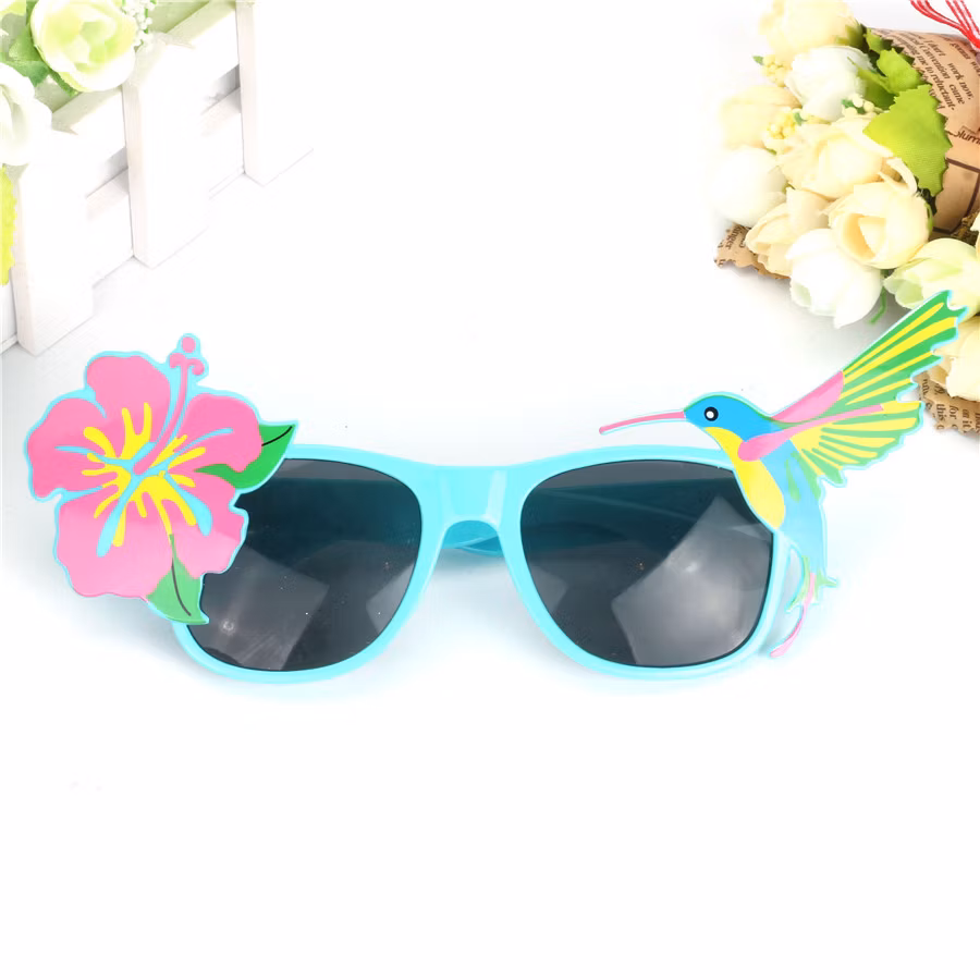 2024 PC Wedding China Factory Price Flower and Bird Party Sunglasses Sp700034