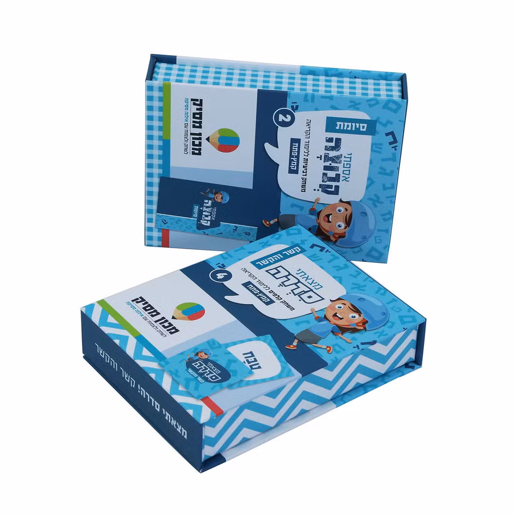 2024 Hot Sales Children Flash Cards with Cardboard Box