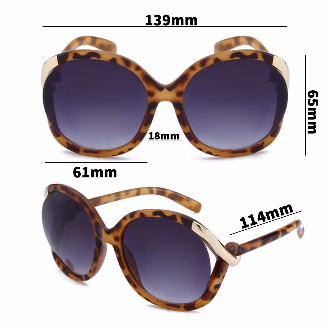 Wholesale Manufacture Transparent Purple Small Oval Sunglasses Customized Sunglasses for Women