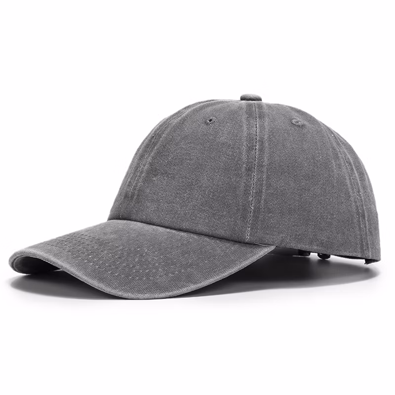 Customizable Unstructured 6 Panel Washed Vintage Baseball Cap Custom Logo Baseball Hat Caps Distressed Wash Baseball Hat