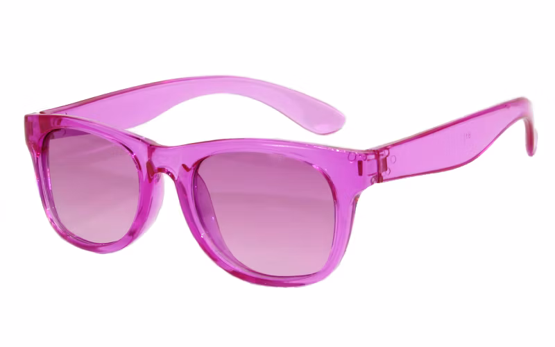 New Arrival Cutie Candy Colors Leopard Cat Eyes Frame Kid Polarized Sunglass