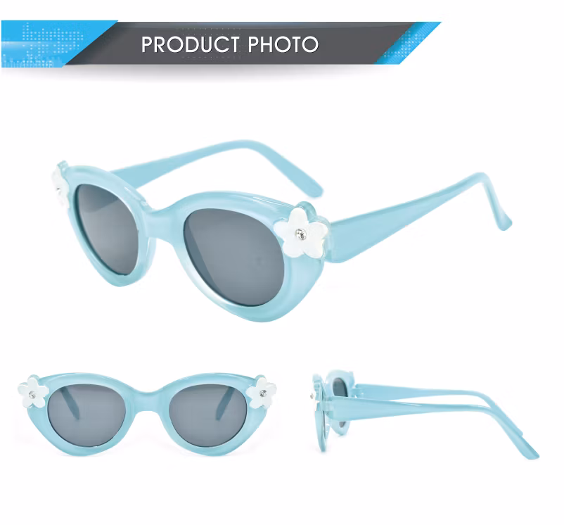 Pilot Optics Cat Eye Wholesale Cheap Price Colorful Cute Kids Sunglasses