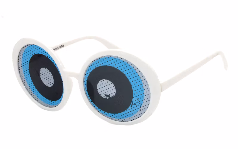 Hot Selling colorful Rendering Oval Frame Kids Sunglasses with CE