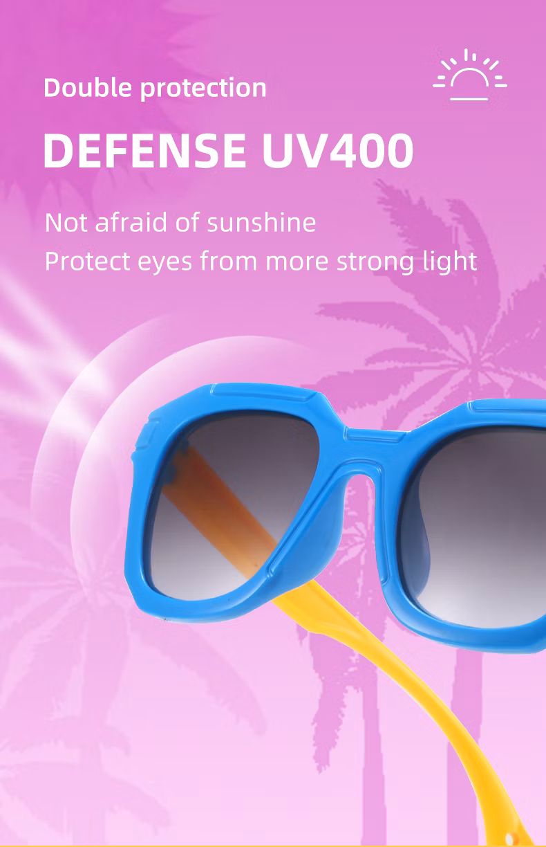 Popular OEM ODM Custom PC Sunglasses Children Sunglasses Plastic Toddler Sun Glasses
