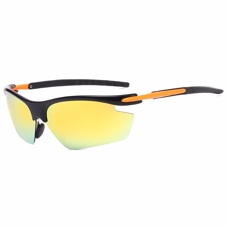 Sports Polarized Sunglasses for Men Women Driving Sunglasses Cycling Running Fishing Golf Goggles Unbreakable Frame Sports Sunglasses for Man