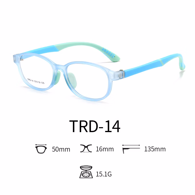 2020 Promotion Anti Blue Light Glasses Tpee Rubber Flexible Kids Optical Frame