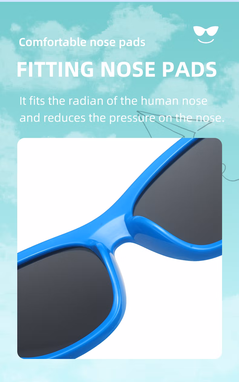 Stock Matt Shinny UV400 Sunglasses Baby Kids Boys and Girls PC Frames Sunglasses Oculos De Sol