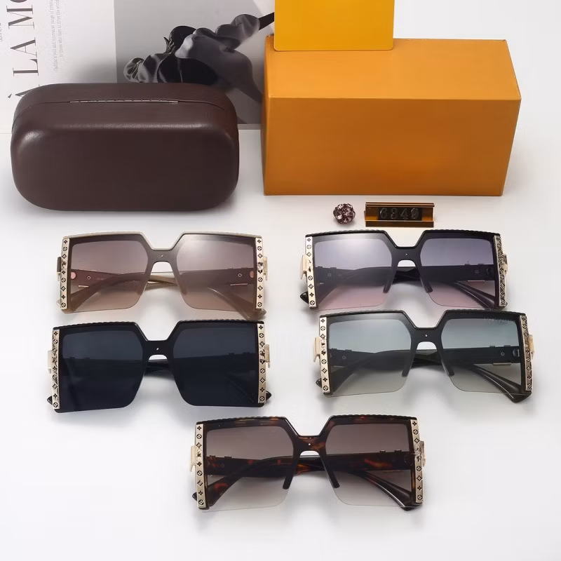 Custom Wholesale Fashion Square Sunglasses Women Provide OEM Service Polarized Replicas Sunglasses