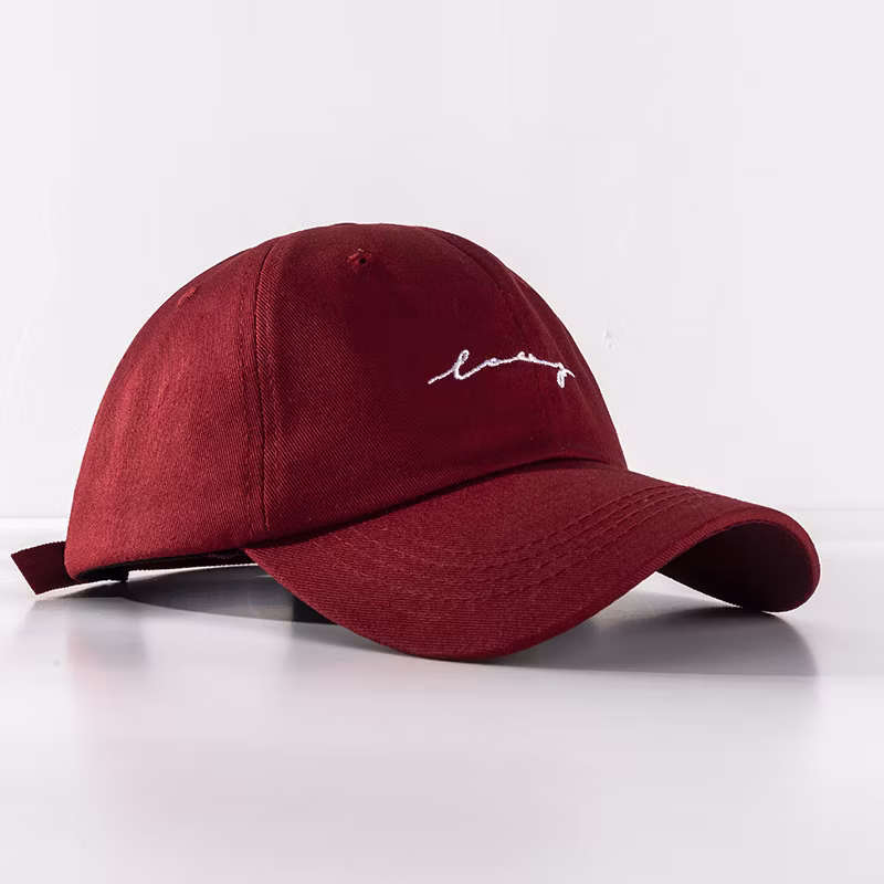 Fashion Outdoor Women Men Carved Brim Adult Unstructured 6 Panel Cotton Baseball Hat