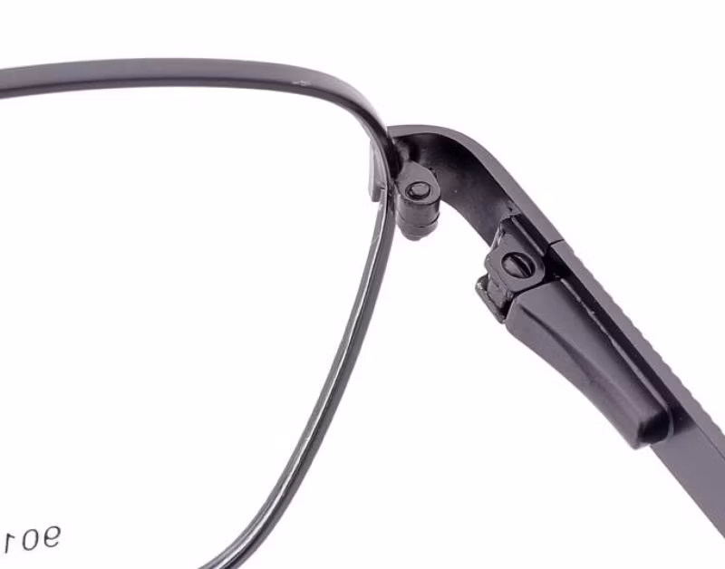 Trendy Glasses Frame Square Transparent Metal Eyeglasses Frame Clear Optical Glasses for Unisex