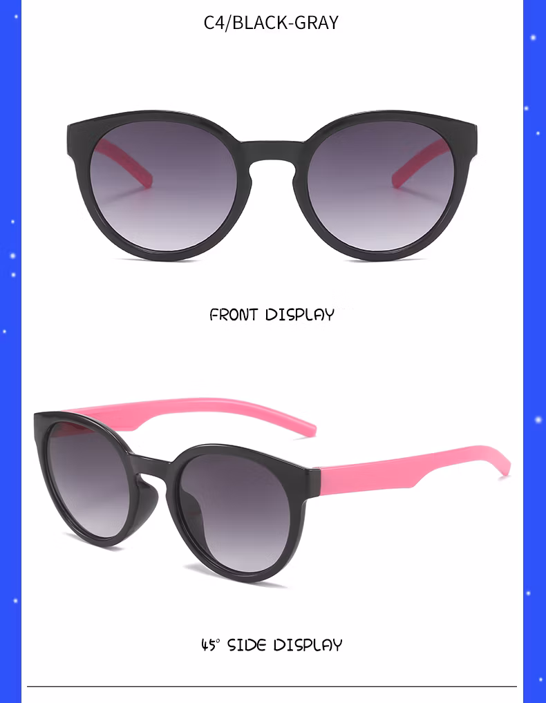 Fashionable Children′s Kids UV400 PC Material Sunglasses
