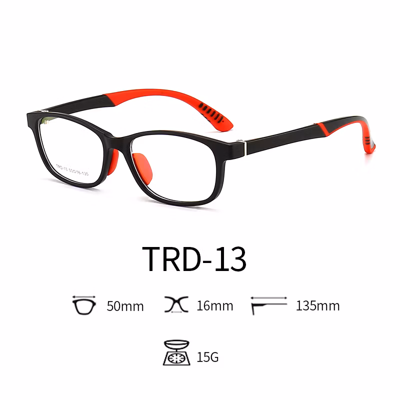 2020 Promotion for Anti Blue Light Glasses Tpee Rubber Flexible Kids Nerd Glasses