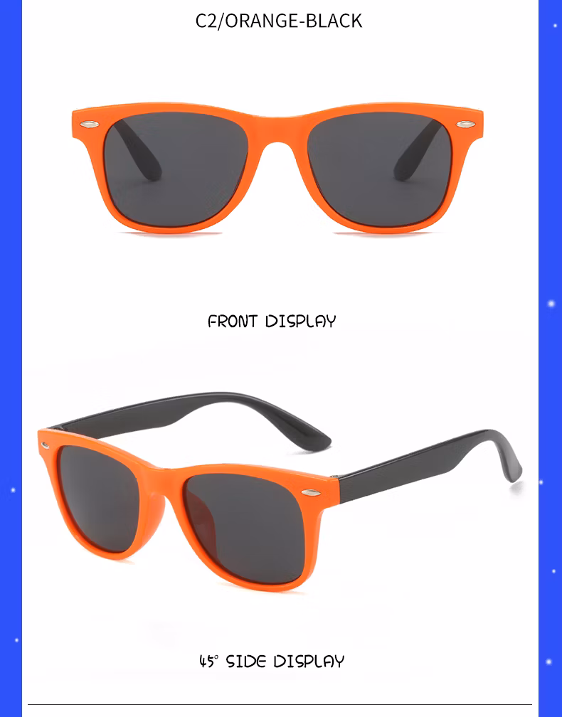Children′s UV400 Sunglasses Unisex PC Sunglasses