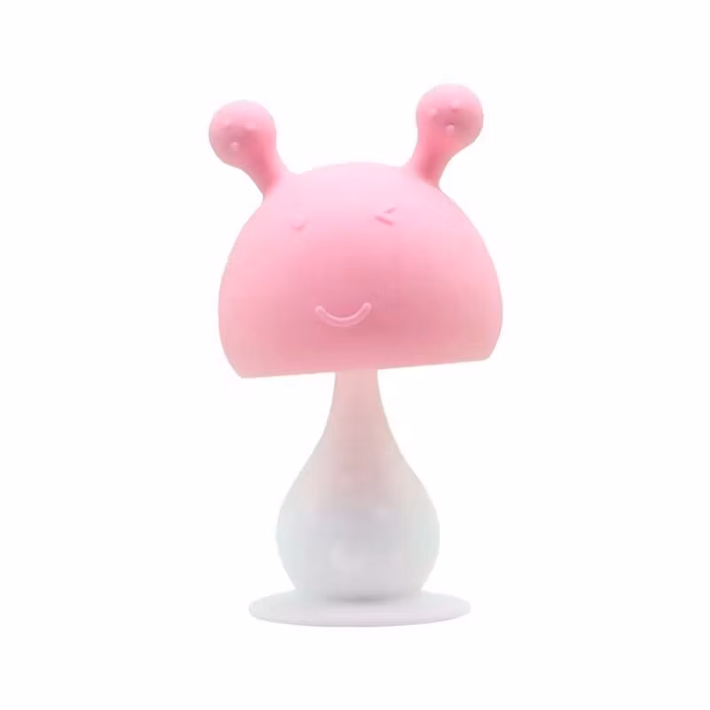 Cute Rabbit Silicone Baby Rattle Ring Teether for Infants