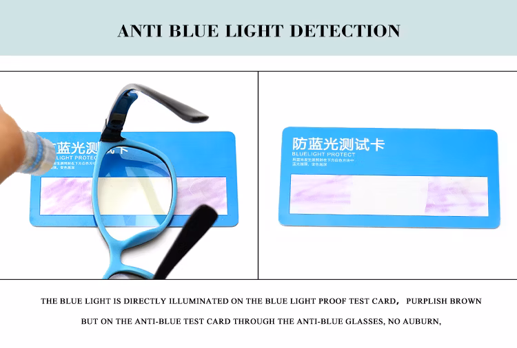 Safety Eye Protection Anti Blue Light Kids Children Silica Gel Silicone Play Eye Glasses