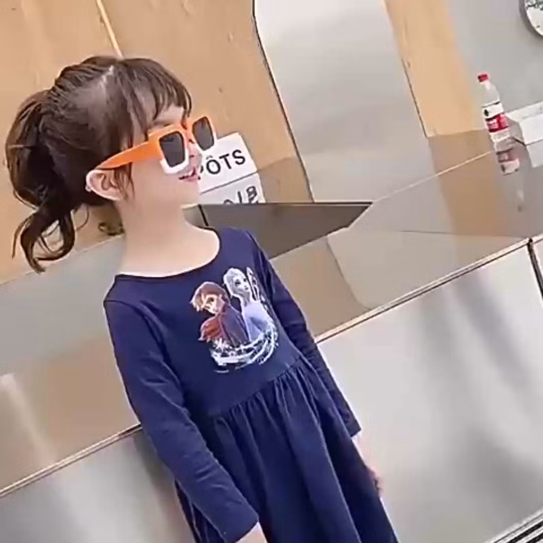 Cartoon Fashion Sunglasses Boys Girls Vintage Children Sunglasses