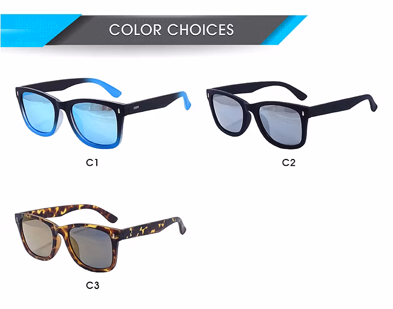 Pilot Optics Classic Square Sunisex Men and Women Trending Custom Sunglasses