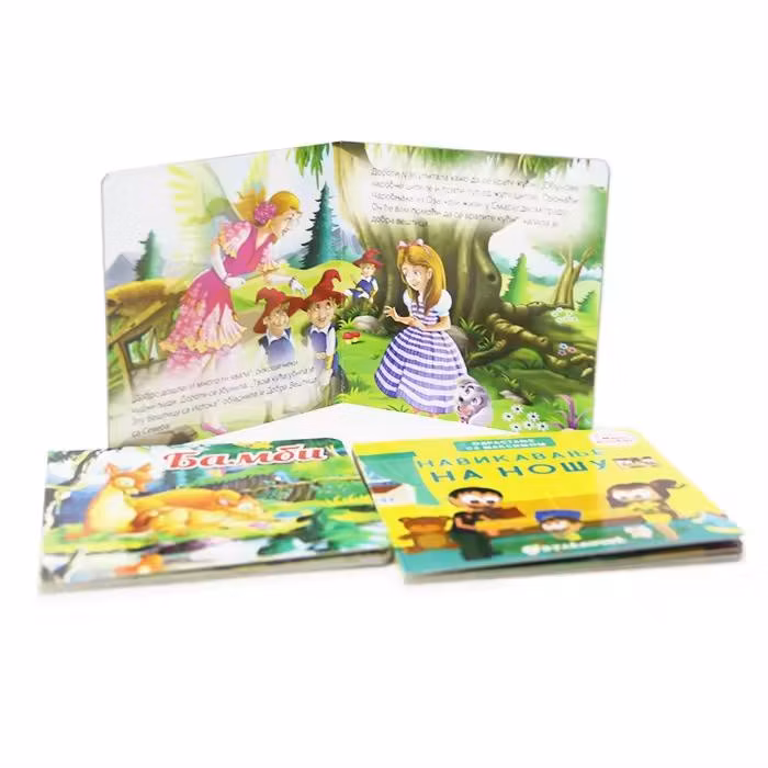 2024 High Quality Custom Art Design English Learning ABC Full Color Printing Children Baby Board
