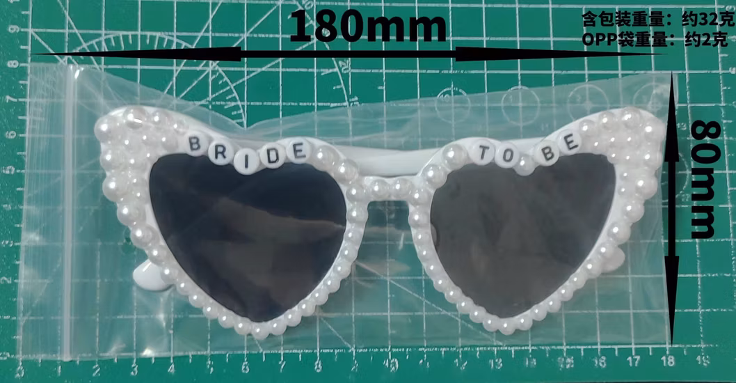 Classic Diamond-Encrusted Heart-Shaped Sunglasses for Party Hot Selling