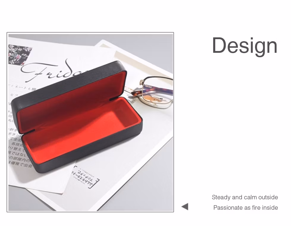 Inno-T184 Simple and Rectangle Hard Glasses Case, Fit for Reading Glasses and Sunglasses, Custom Color and Logo, Eco-Friendly