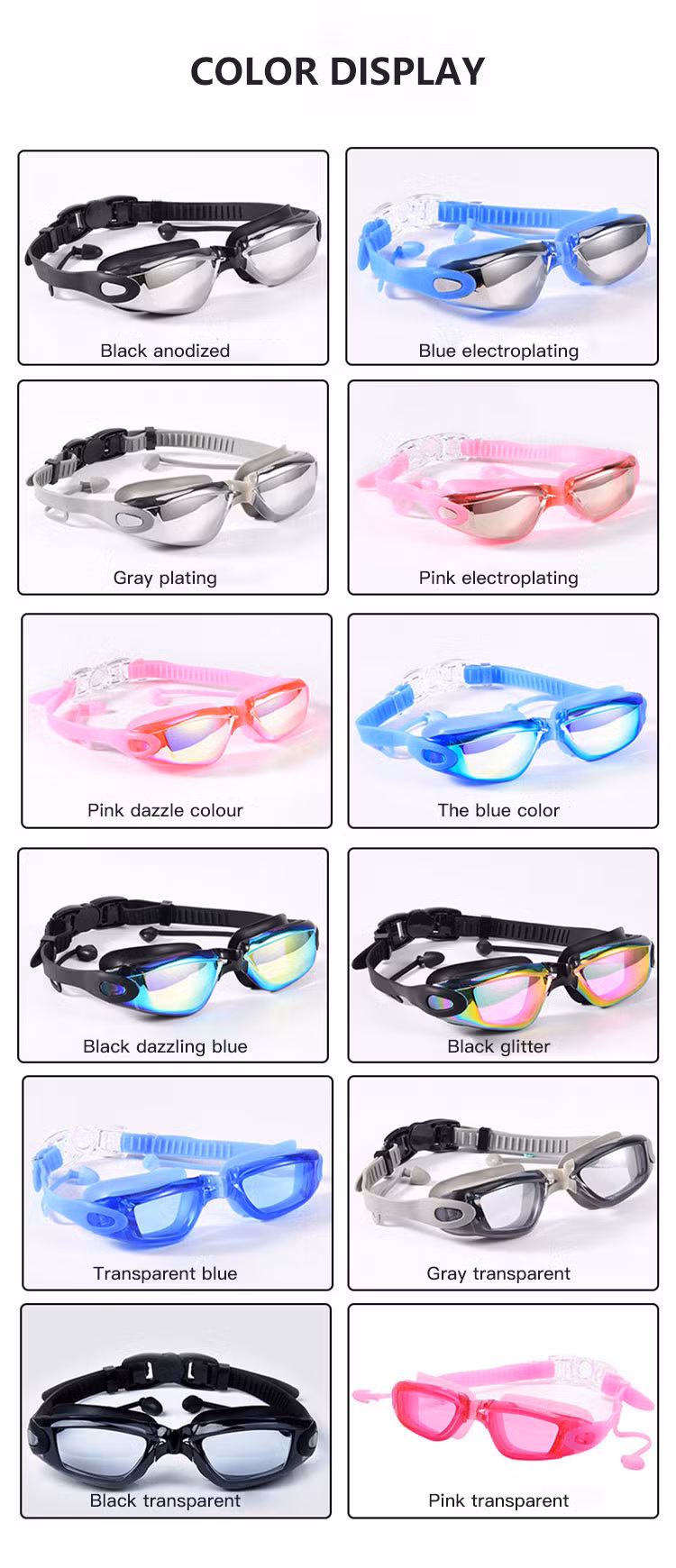Professional Adult Children Speed Swim Pool Anti Fog Arena Eye Glasses Protection Competition Racing Swimming Goggles for Kids