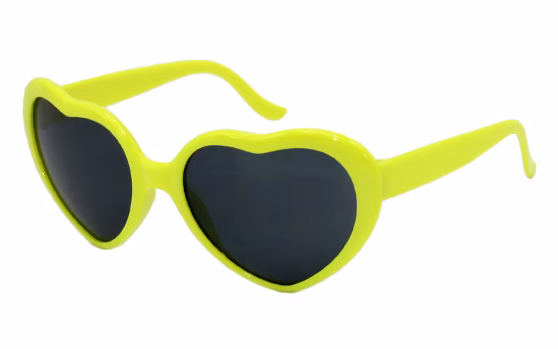 New Arrival Love Shape Party Style Sunglasses for Kids with CE