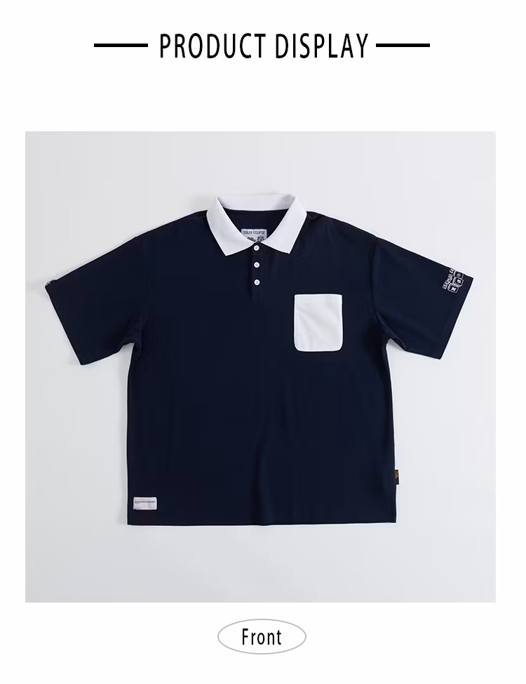 2024 New Fashion Golf Polo T-Shirt Custom Pattern 2-6 Years Summer Kids Boys Tops Short Sleeve Cotton Polo Shirts with Pocket