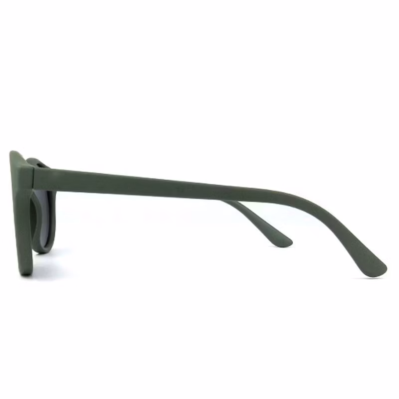 New Arrival Custom Logo Round Recycled Fashion Flexible Children Sunglasses