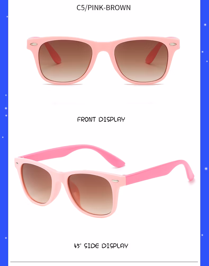Children′s UV400 Sunglasses Unisex PC Sunglasses